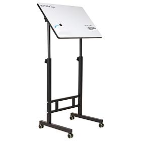 Mind Reader Standing Whiteboard Desk with Adjustable Height