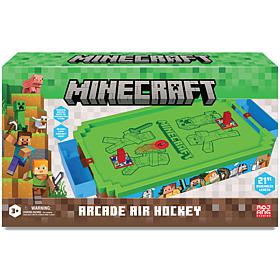 Minecraft Arcade Air Hockey Premium Overworld Edition