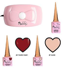 Mini Mani Moo Moolala 2 Color Bundle-Dark Ruby/Nude