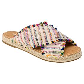 Minnetonka® Pepper X-Band Espadrille Slide Sandal