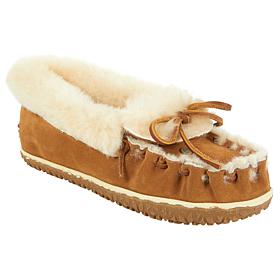 Minnetonka® Ultimate Sheepskin Suede Slipper
