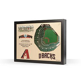 MLB Arizona Diamondbacks StadiumViews 3-D Wall Art - Chase Field
