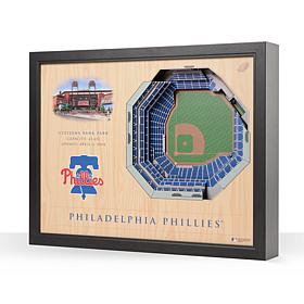 MLB Philadelphia Phillies StadiumViews 3D Wall Art- Citizens Bank P...