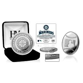 MLB Seattle Mariners Silver-Plated Coin