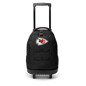Mojo Licensing NFL Kansas City Chiefs 18" Premium Wheeled Toolbag