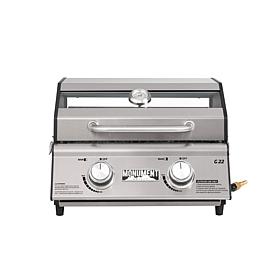 Monument Grills G22 Stainless Steel Tabletop Propane Gas Grill