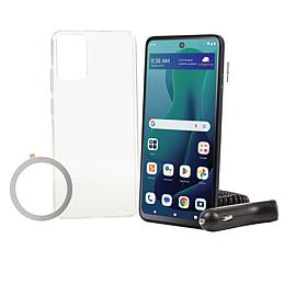 Moto G 5G 6.6" Tracfone w/Mag Safe Adaptor & 1500 Talk/Text/Data Plan