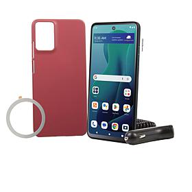 Moto G 5G 6.6" Tracfone w/Mag Safe Adaptor & 1500 Talk/Text/Data Plan