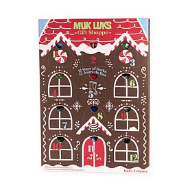 MUK LUKS Kid's 12 Days of Christmas Socks