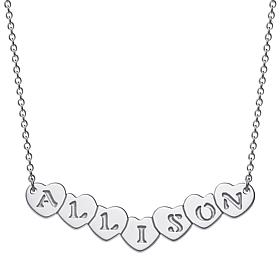 Name Heart Necklace
