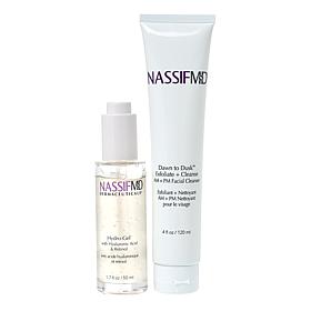 NassifMD 2-piece Dawn to Dusk Cleanser and Hydro-Gel Serum Set