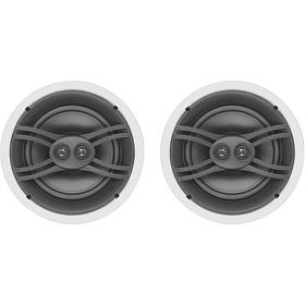 Natural Sound 3-Way In-Ceiling Speaker System - White