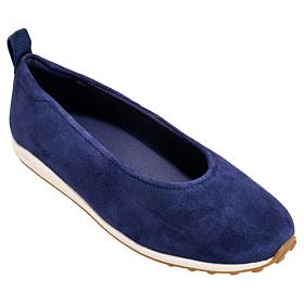 Naturalizer Carla Leather Slip-On Sport Ballet Flat