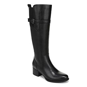 Naturalizer Kenna Leather or Suede Tall Riding Boot - Extra Wide Calf