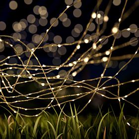 Nature Spring Outdoor Starry Solar String Lights- 200 Fairy LED Lights