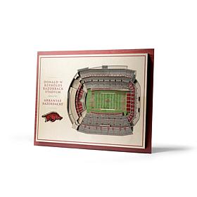 NCAA AR Razorbacks Wall Art- Donald W. Reynolds Razorback Stadium 