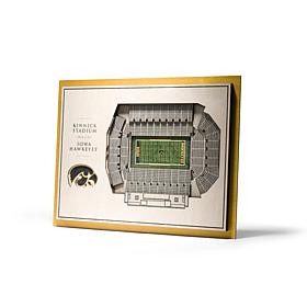NCAA Iowa Hawkeyes  StadiumViews 3-D Wall Art - Kinnick Stadium 