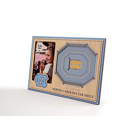 NCAA North Carolina Tar Heels 3-D Stadium Views Picture Frame