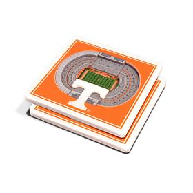NCAA Tennessee Volunteers 3-D Stadium Views Coaster Set