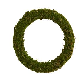 Nearly Natural 20" Moss Artificial Wreath