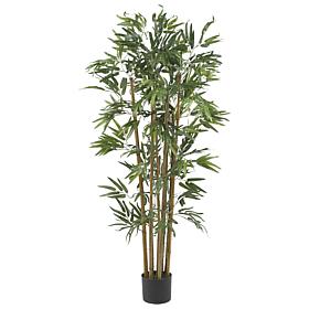 Nearly Natural 4 ft. Multi Bambusa Bamboo Tree