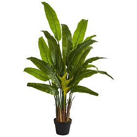 Nearly Natural 4.5 ft. Artificial Traveler's Palm Tree