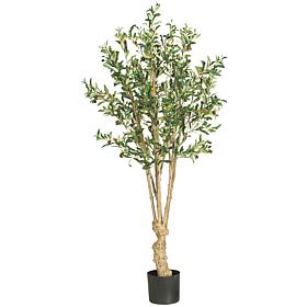 Nearly Natural 5' Olive Silk Tree