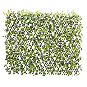 Nearly Natural English Ivy Expandable Fence UV-Resistant, Waterproof