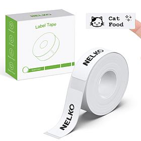 Nelko 2 Rolls of 14x40mm White Label Paper for P21/P22 Printer