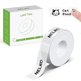 Nelko 2 Rolls of 14x40mm White Label Paper for P21/P22 Printer