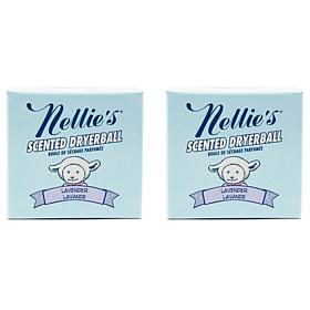 Nellie's Scented Wool Dryer Ball 2-Pack - Lavender