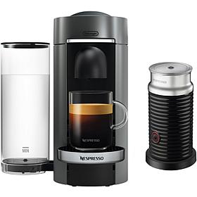 Nespresso VertuoPlus Deluxe Coffee Espresso Single-Serve w/Aeroccino