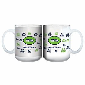 NFL 15 oz. Father's Day Team Mug - Seahawks