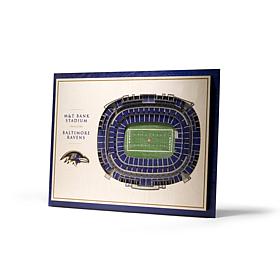 NFL Baltimore Ravens StadiumViews 3-D Wall Art - M&T Bank Stadium 