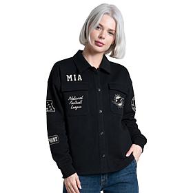 NFL WOMENS COLLARED SHACKET