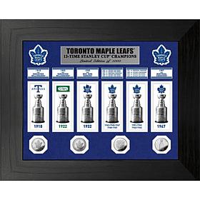 NHL Maple Leafs 13-Time Stanley Cup Champs Deluxe Banner