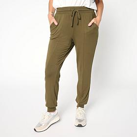 Nina Leonard Drawstring Jogger Pant