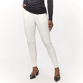 Nina Leonard Millennium Knit Narrow Leg Pull-On Pant