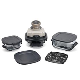 Ninja Crispi 5-in-1 Glass Air Fryer with 3 Containers