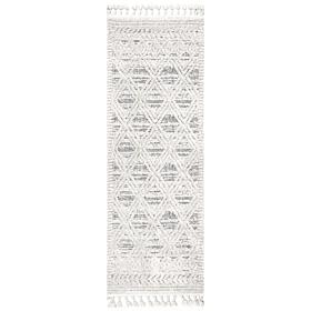 nuLOOM 2' 6" x 8' Ansley Moroccan Lattice Tassel Area Rug 