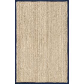 nuLOOM Elijah Farmhouse Seagrass Area Rug 4' x 6' Navy
