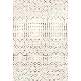 nuLOOM Moroccan Blythe Area Rug - 4' x 6' Gray