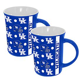 Official College Team 15oz Ceramic Mug 2-Pack