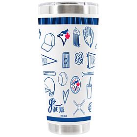 Official MLB 30oz Stainless Steel Tumbler Blue Jays