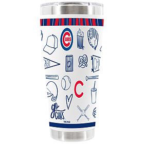 Official MLB 30oz Stainless Steel Tumbler Chicago