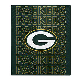 Officially Licensed 60" x 70" Prima Fleece Echo Throw Blanket- Packers