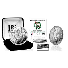 Officially Licensed Boston Celtics Silver Mint Coin