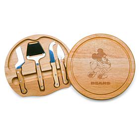Officially Licensed Cheese Cutting Board Set - Mickey Chicago Bears