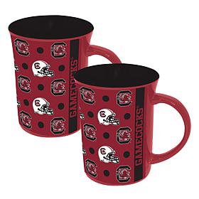 Officially Licensed College Team Spirit 15oz Ceramic Mug 2-pack