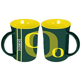 Officially Licensed College Team Spirit 15oz Ceramic Mug 2pk Oregon 